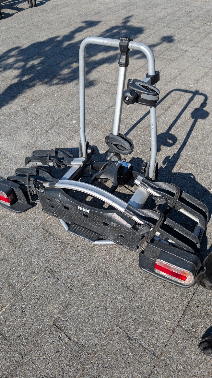 Thule EuroWay G2 – Fietsendrager voor 2 fietsen (trekhaak), Ophalen, 2 fietsen, Trekhaakdrager, Elektrische fiets