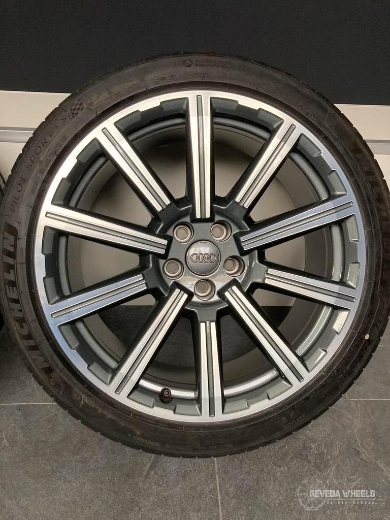 20'' originele Audi Q3 F3 Sportback velgen + banden 5x112, Gebruikt, 255 mm, -, -