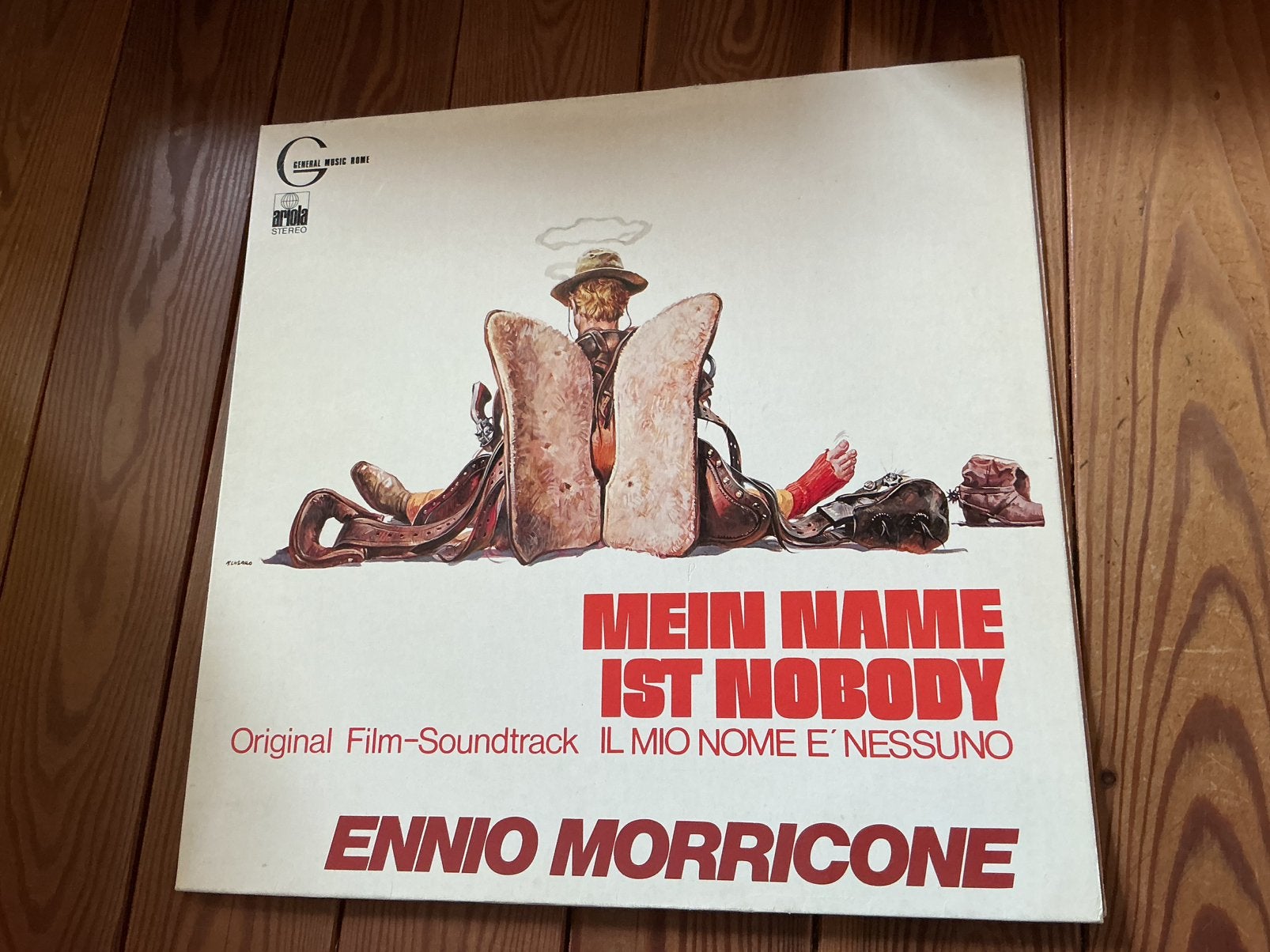 LP Ennio Morricone - mein name ist nobody, Ophalen of Verzenden, Gebruikt, LP