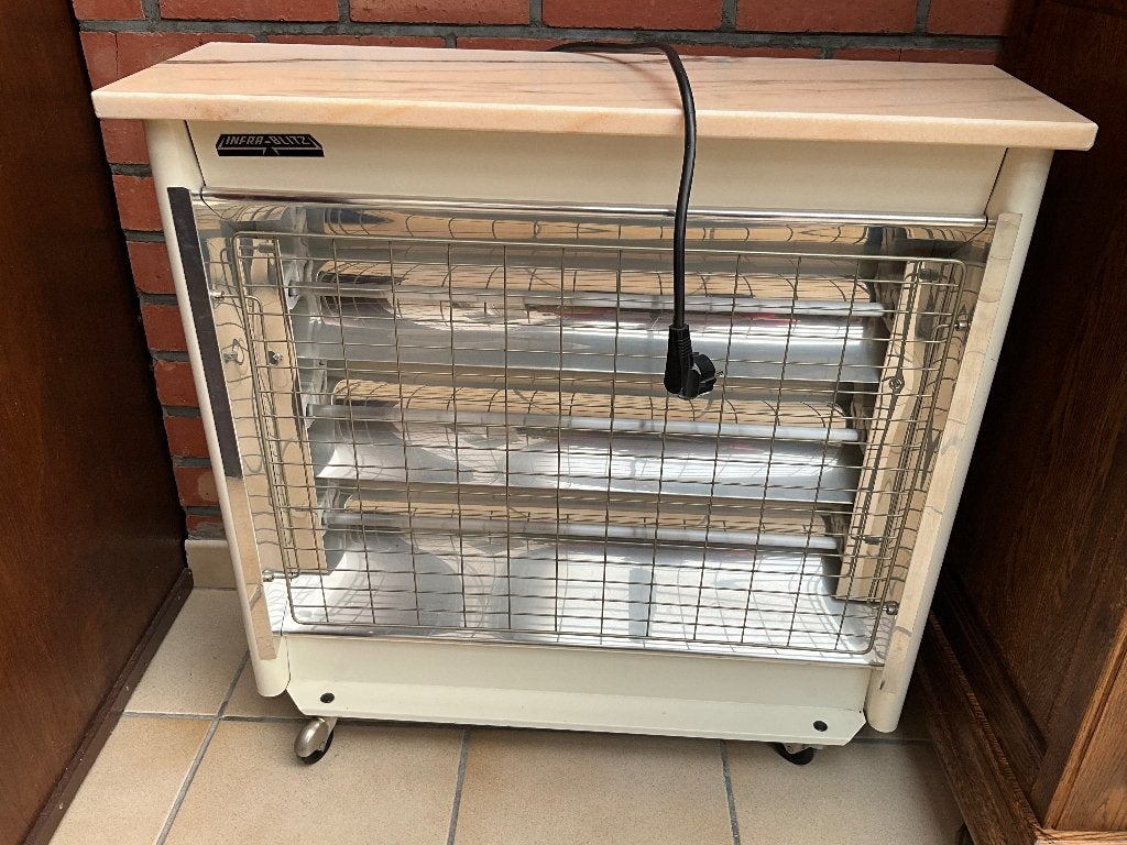 Elektrische stralingsverwarming - infra blitz, Ophalen