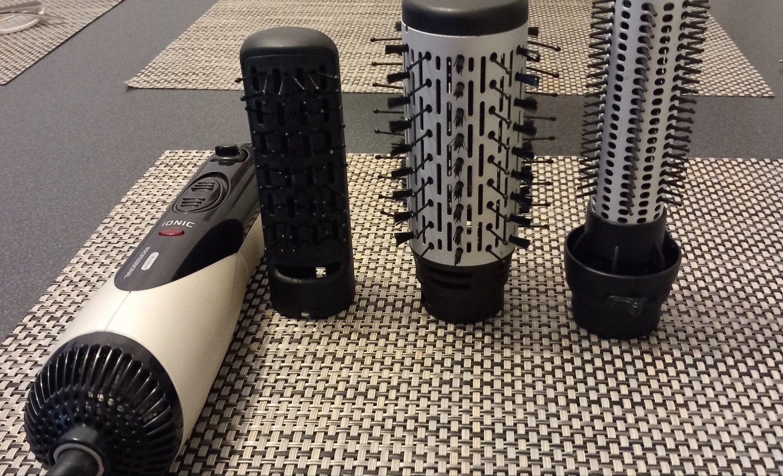 Haardroger met accessoires, Enlèvement