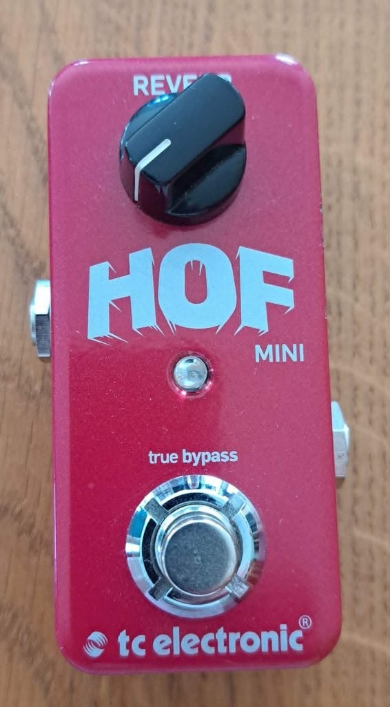 TC Electronic - Hall of Fame (HOF) - Mini réverb, Muziek en Instrumenten, Effecten, Ophalen of Verzenden, Zo goed als nieuw, Reverb