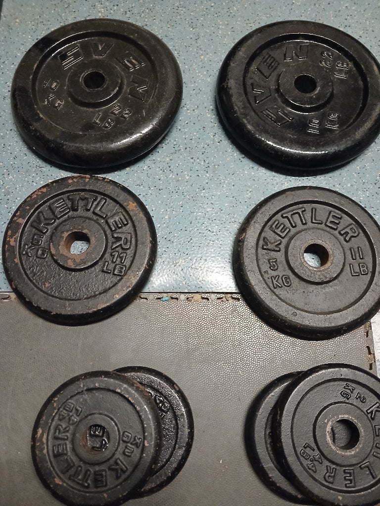 Poids de musculation a saisir, Enlèvement, Utilisé