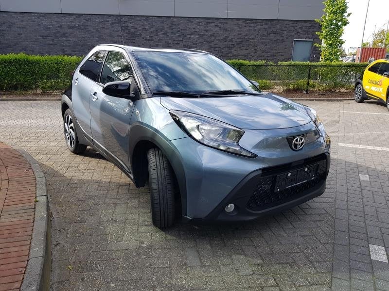 Toyota Aygo Pulse AUTOMAAT, Auto's, Automaat, USB, Blauw, 72 pk