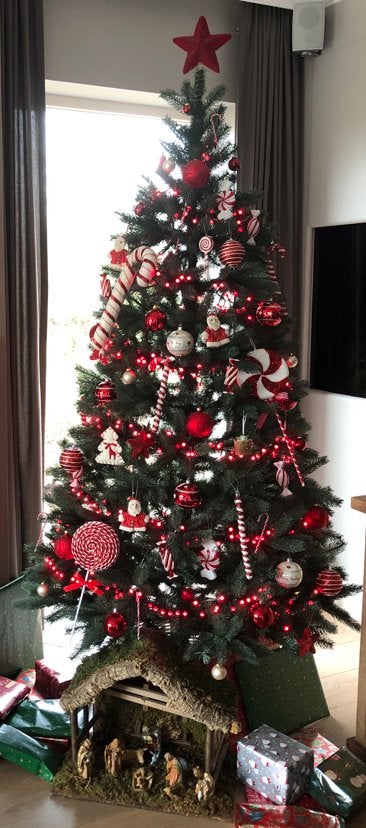 Triumph tree kerstboom Lausanne (210cm), Enlèvement, Utilisé