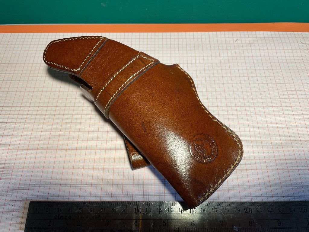 Lederen hoesje met holster, Ophalen of Verzenden, Overige soorten, Overige typen