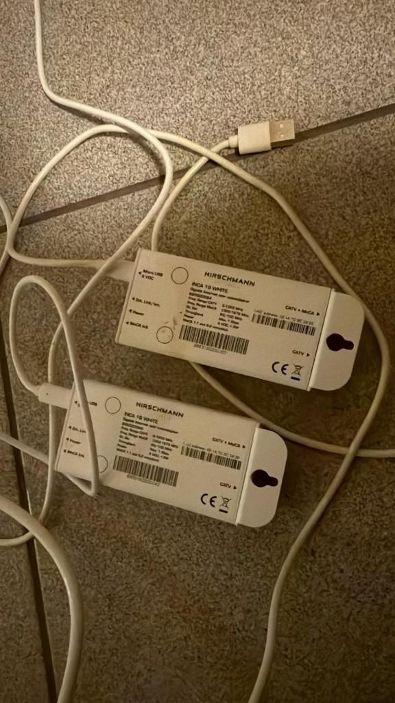 Hirschmann Moco Ethernet via coax, Ophalen of Verzenden, Zo goed als nieuw, Kabel of Snoer