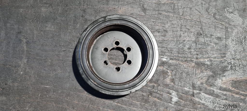 Krukaspoelie vibratie demper BMW N43 7551308, Gebruikt, -, -, Ophalen of Verzenden