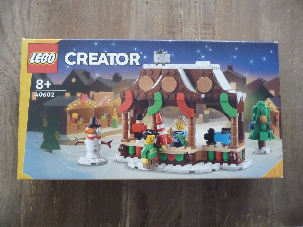 Lego 40602 Winterse marktkraam, Compleet, Lego, Ophalen of Verzenden, Zo goed als nieuw