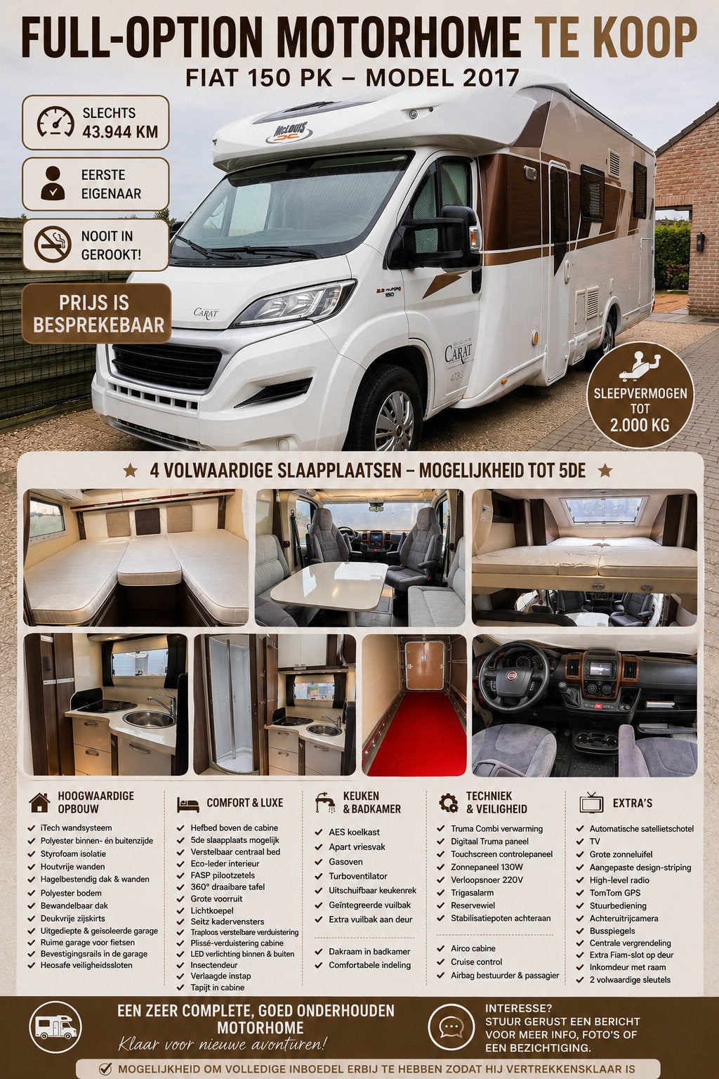 Camper carrat, Tv