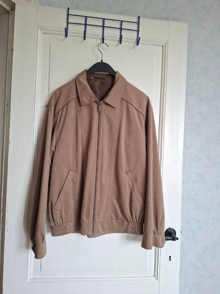 Blouson - Taille 50, Enlèvement, Comme neuf, Taille 48/50 (M), Brun