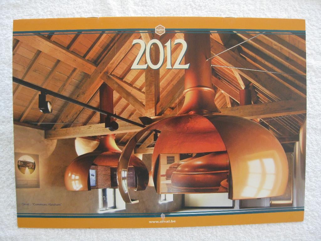 Orval Abbaye – 2012 rare, Collections, Marques de bière, Comme neuf, Enlèvement ou Envoi