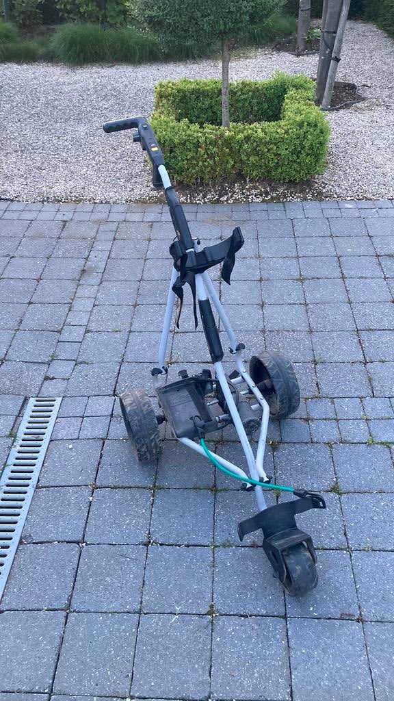 Powakaddy elektrische golfkar, Sport en Fitness, Ophalen, Gebruikt