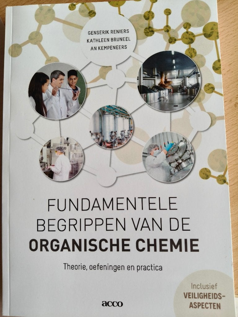 Fundamentele begrippen van de organische chemie, Boeken, Ophalen, Nieuw, Hoger Onderwijs, Acco