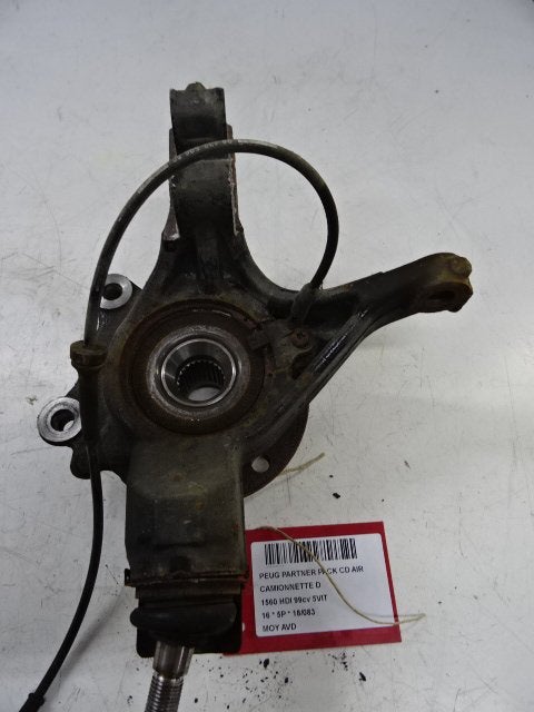 MOYEU DE ROUE AVANT DROIT Partner (GC / GF / GG / GJ / GK), Utilisé, Peugeot
