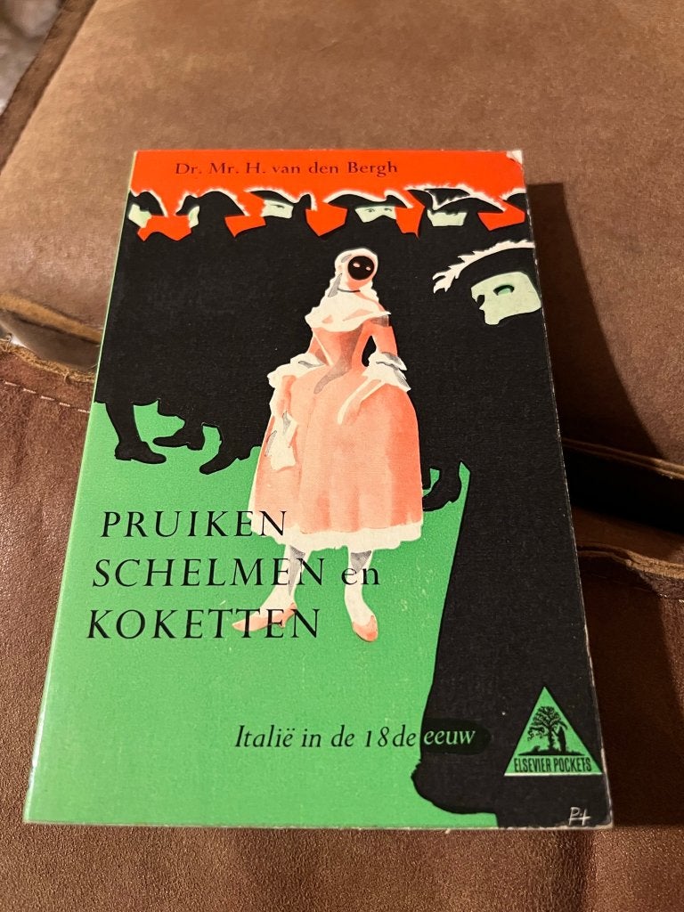 Pruiken schelmen en koketten, Italië in de 18de eeuw - Bergh, Ophalen of Verzenden, Gelezen, Maatschappij en Samenleving, Dr. Mr. H. van den Bergh