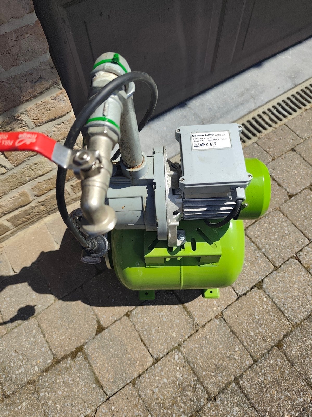 Waterpomp, Ophalen