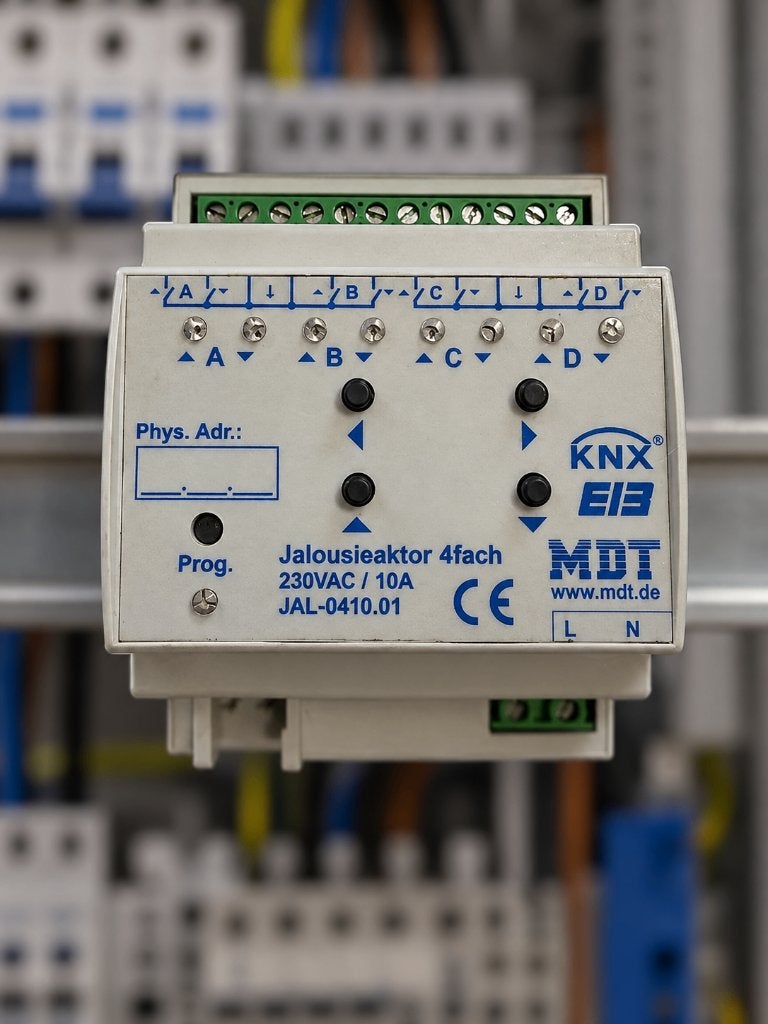 MDT - JAL-0410.01 - Actionneur KNX 4 volets 220/230V, Ophalen, Nieuw, Overige typen