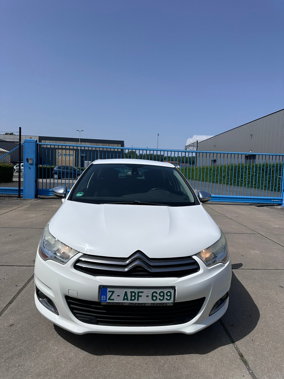 Citroen C4 1.6 VTi | AIRCO | SENSOREN | ZETELVERWARMING, Auto's, Citroën, Stof, 4 cilinders, Wit, Bedrijf