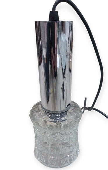 Lampe Cascade des années 70, Enlèvement ou Envoi, B, Verre, Utilisé