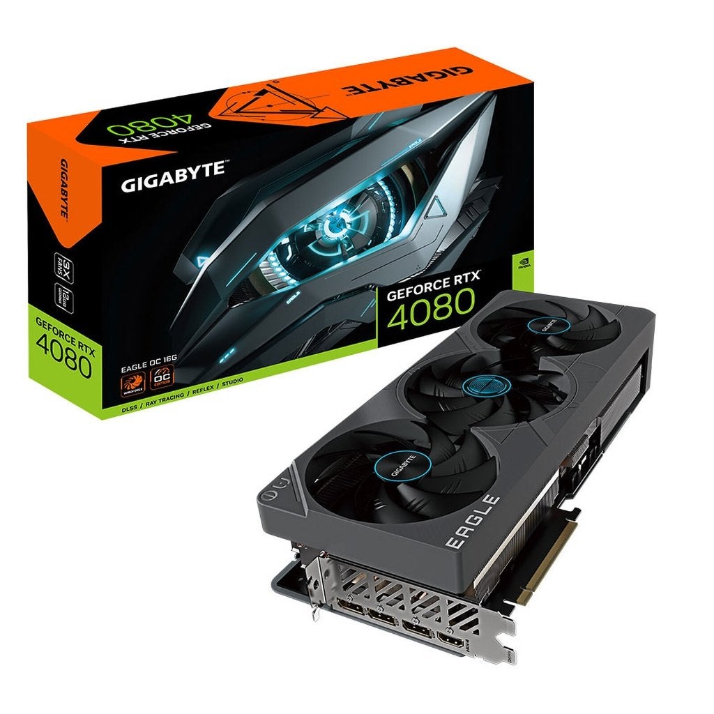 Gigabyte GeForce RTX 4080 EAGLE OC 16G, Computers en Software, Videokaarten, Zo goed als nieuw, Nvidia, Ophalen of Verzenden