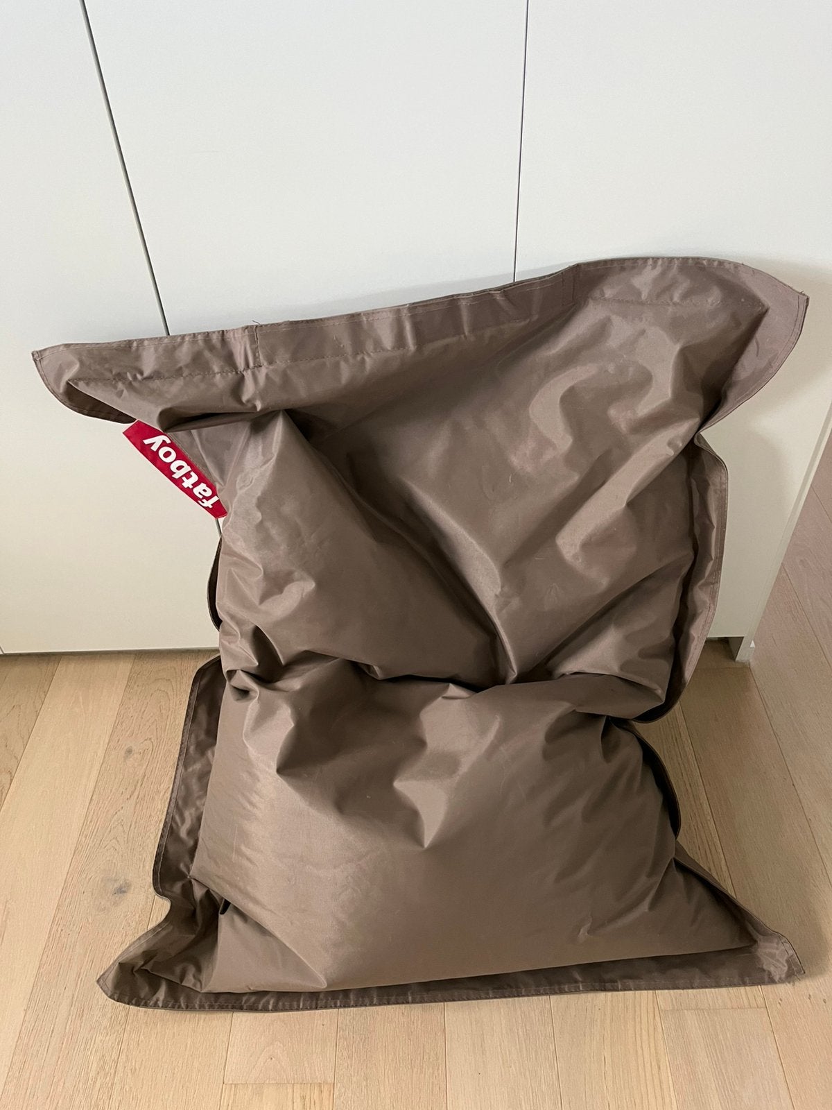 Fatboy junior bruin, Maison & Meubles, Sièges-poires, Enlèvement, Utilisé, Brun, Pouf
