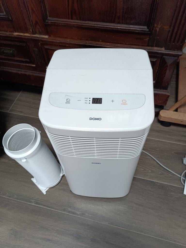 Domo mobiele airco, Ophalen, Koelen en Ontvochtigen, Minder dan 60 m³, Zo goed als nieuw