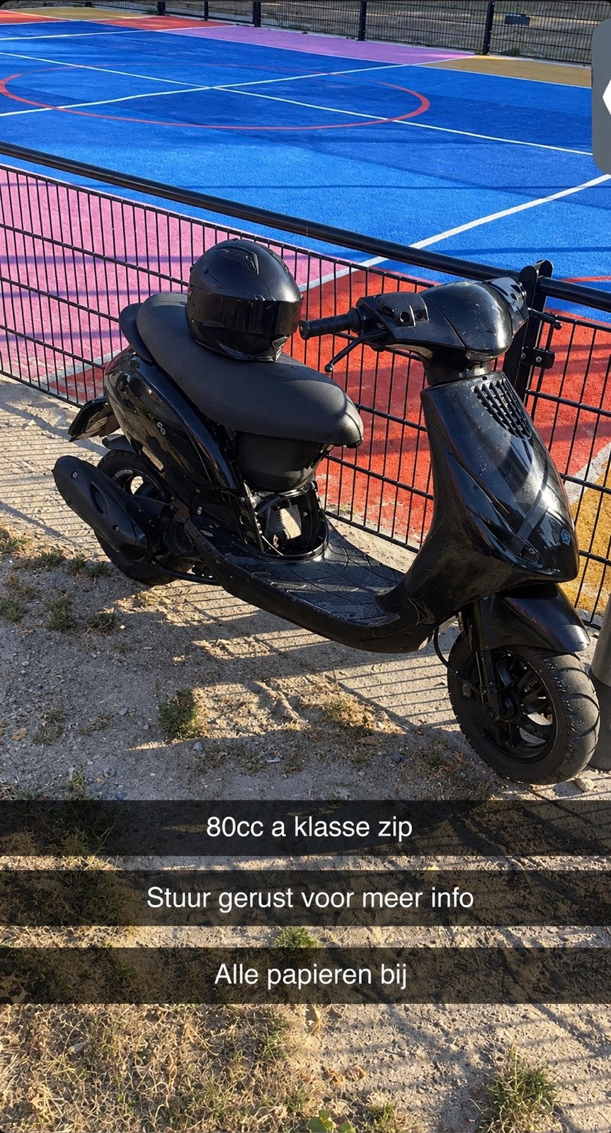 Piaggio zip 80cc, Fietsen en Brommers, Ophalen, Gebruikt, Piaggio