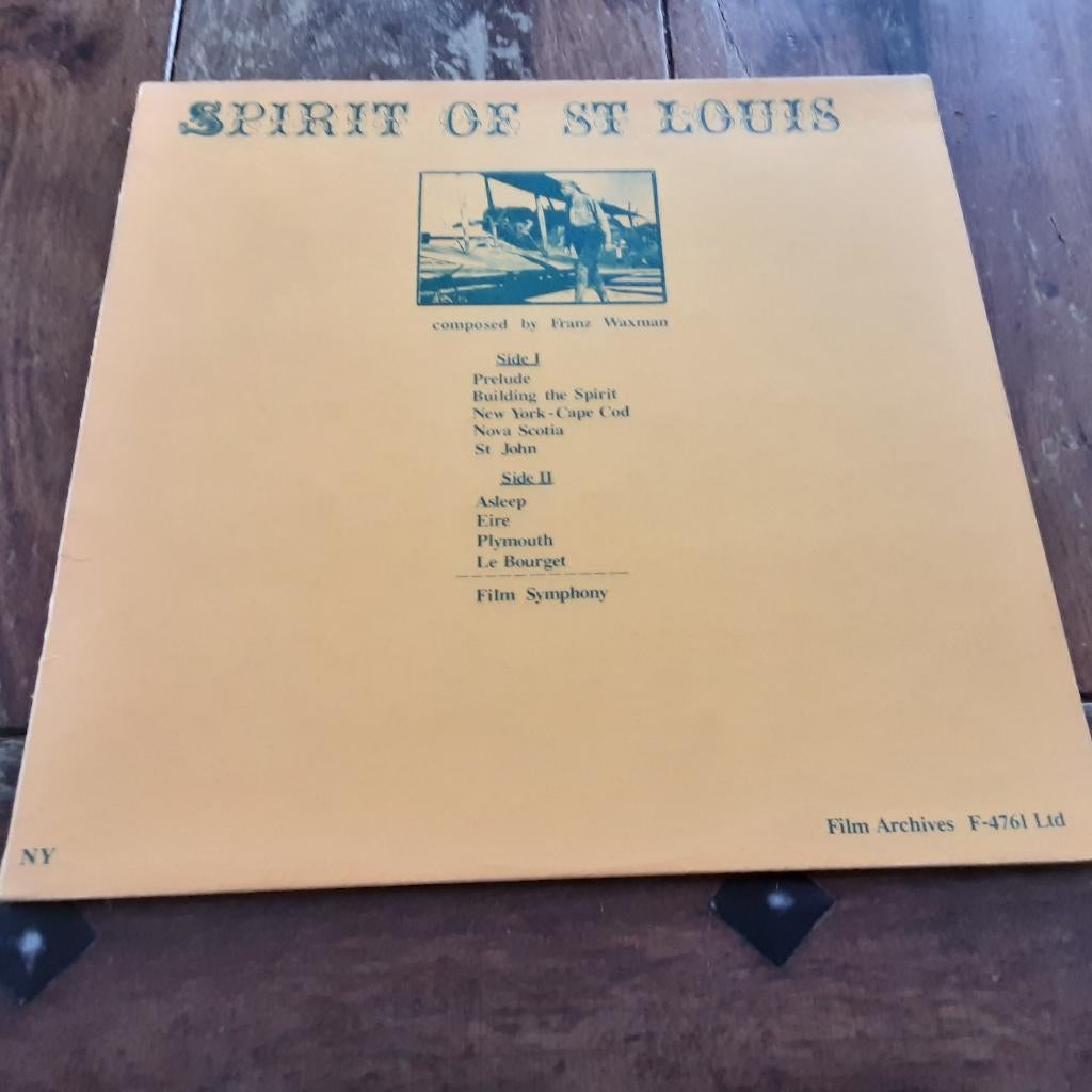 Franz Waxman – Spirit Of St. Louis, Pressage original, Envoi, Utilisé, 12 pouces