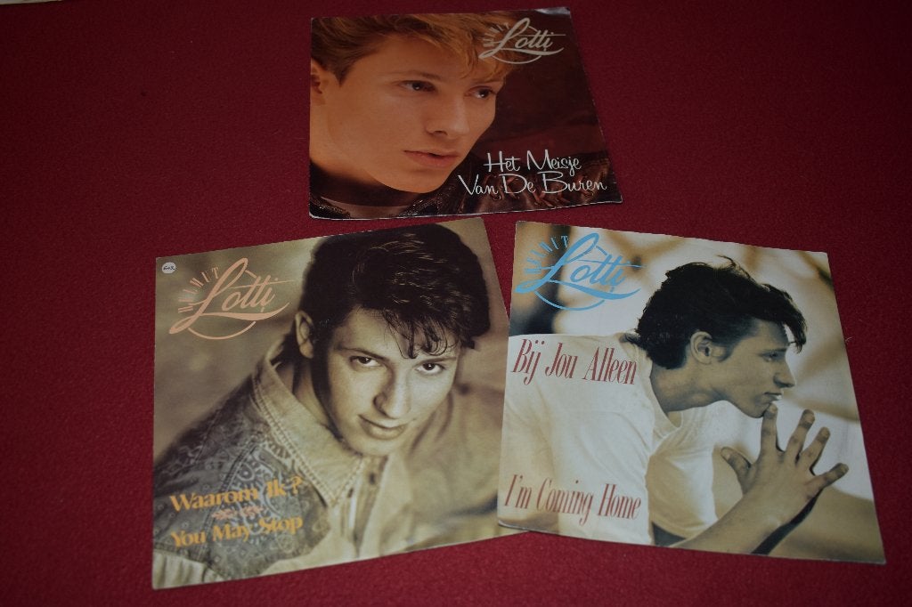 45t's eerste HITS uit de beginperiode van Helmut LOTTI,, Cd's en Dvd's, Vinyl | Nederlandstalig, 7 inch, Ophalen of Verzenden