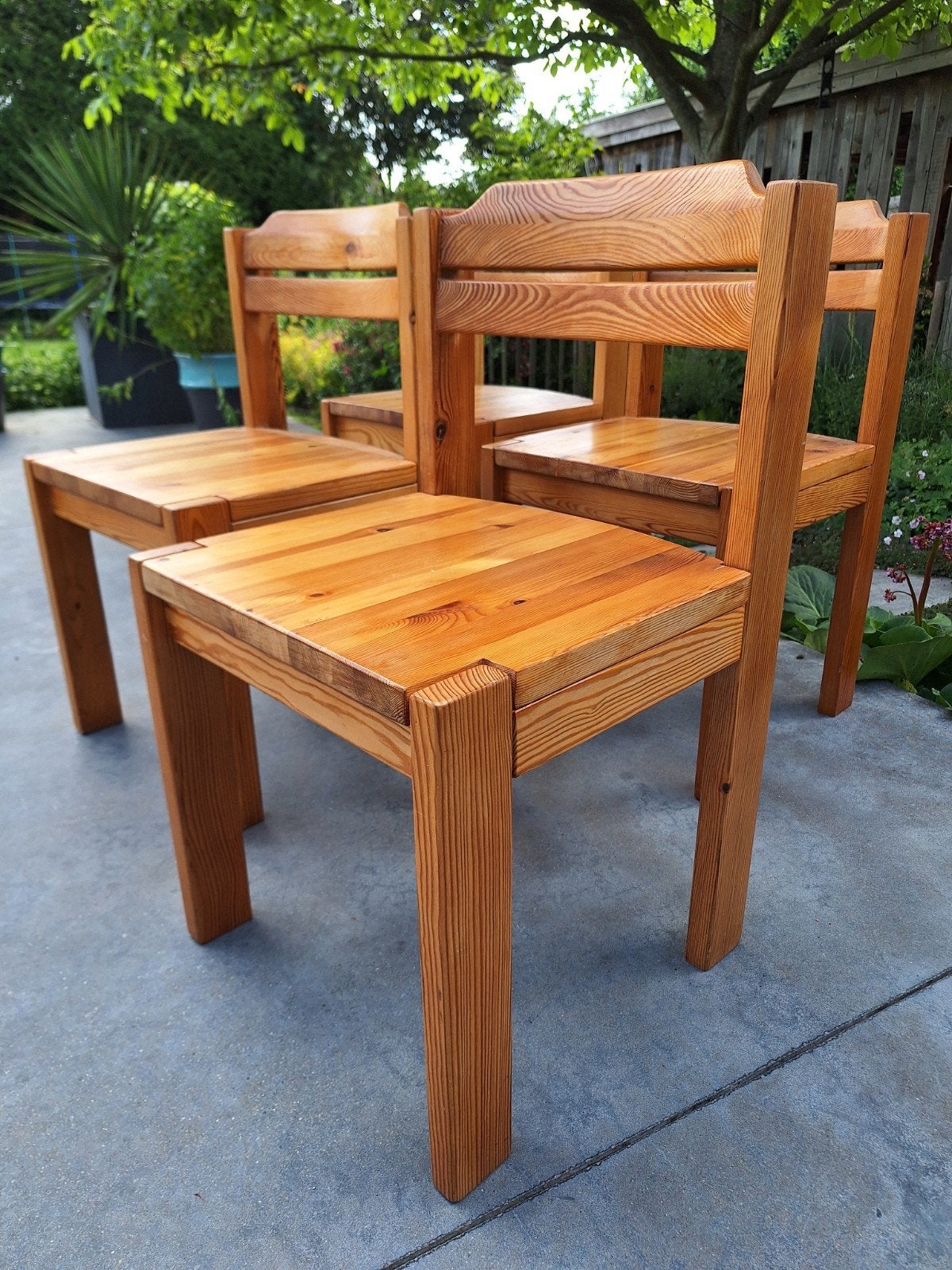 Set van 4 vintage Ilmari Tapiovaara stoelen – Asko, Finland, Enlèvement, Quatre