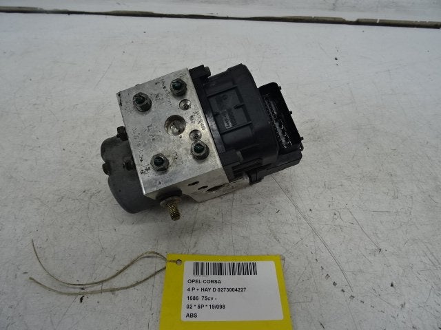 BLOC ABS (FREINS ANTI-BLOCAGE) Opel Corsa C (F08 / 68), Utilisé, Opel