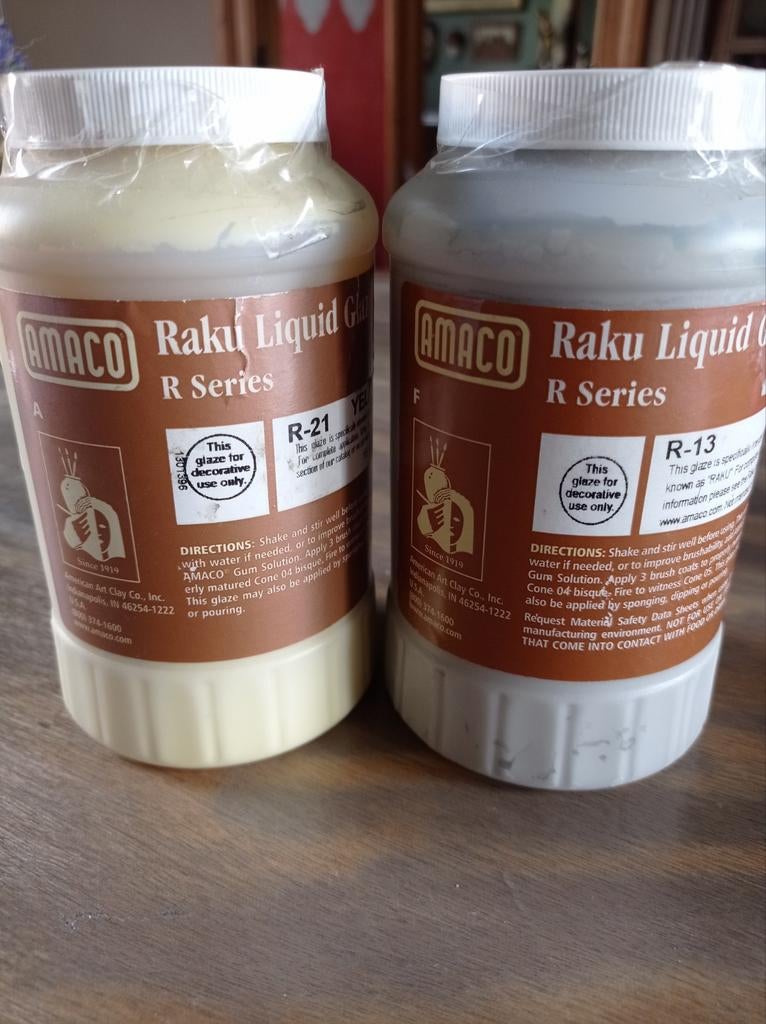Raku glazuur amaco nieuw, Enlèvement