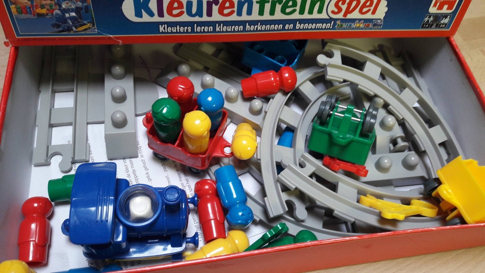 Kleuren trein spel 3-6j, Kinderen en Baby's, Ophalen