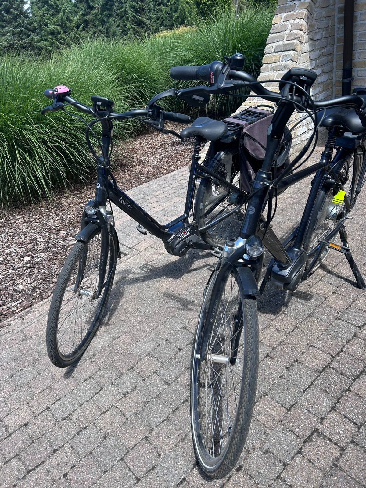 Batavus damesfiets en herenfiets, Fietsen en Brommers, Elektrische fietsen, Ophalen, Gebruikt, Batavus