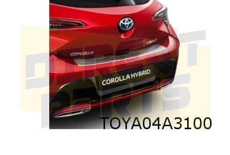 Toyota Corolla HB sierlijstset achterklep chroom (3/09-1/14), -, Nieuw, Ophalen of Verzenden, Toyota