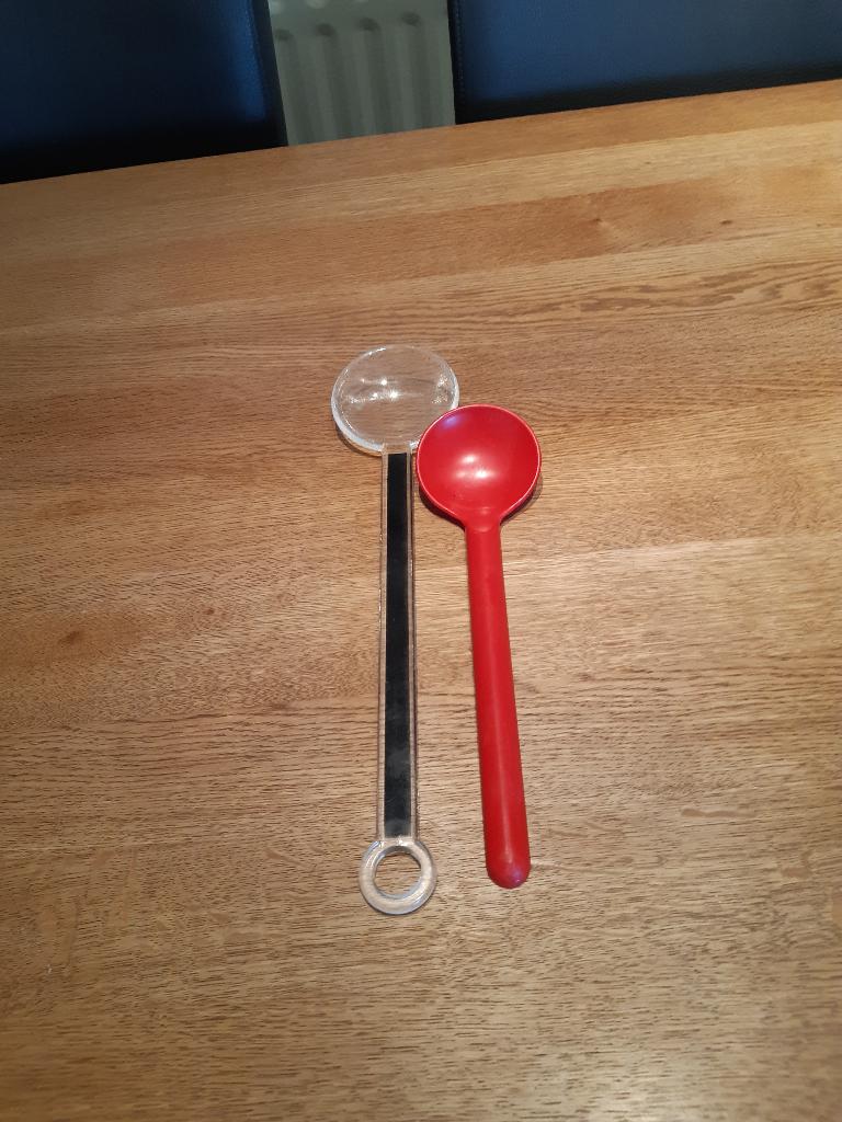 slabestek, Ophalen of Verzenden, Zo goed als nieuw, Kunststof, Los bestek