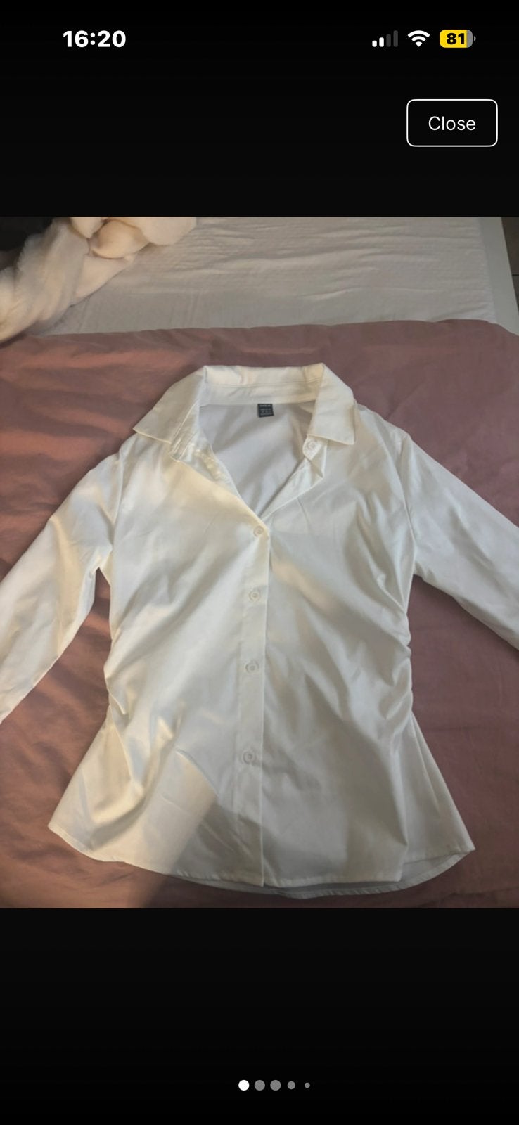 Hemd, Kleding | Dames, Jasjes, Kostuums en Pakken, Maat 38/40 (M), Kostuum of Pak, Wit, Ophalen of Verzenden