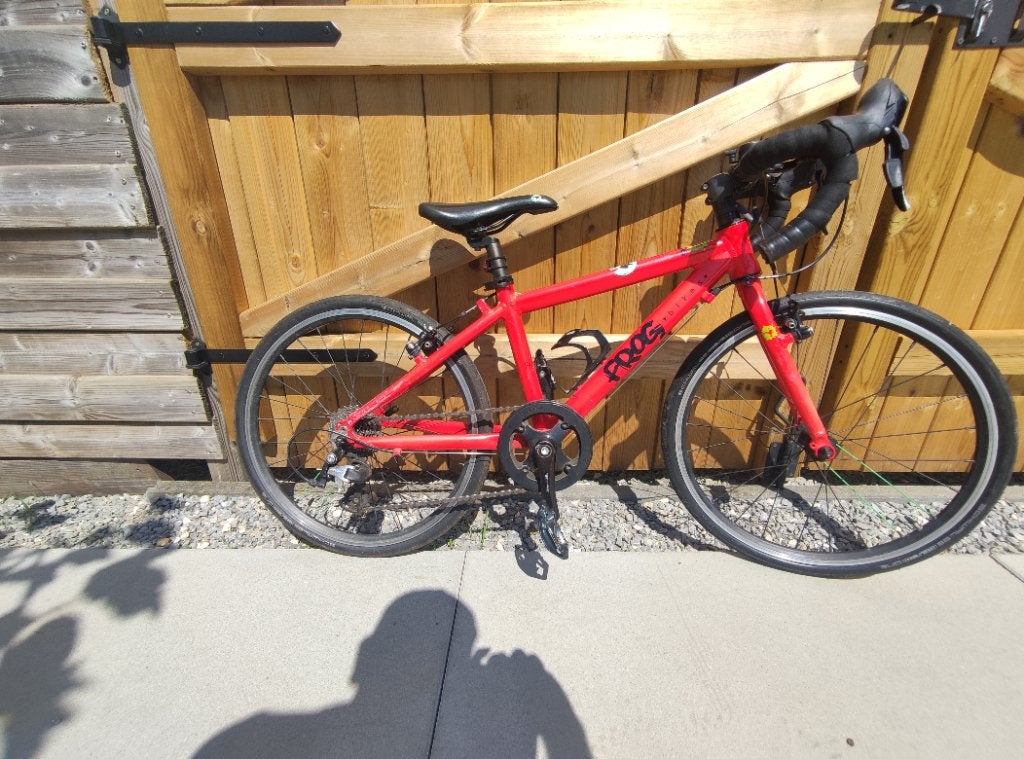 Frog road 58 kinder racefiets rood (20 inch), Fietsen en Brommers, Minder dan 10 versnellingen, Heren, 49 tot 53 cm, Ophalen