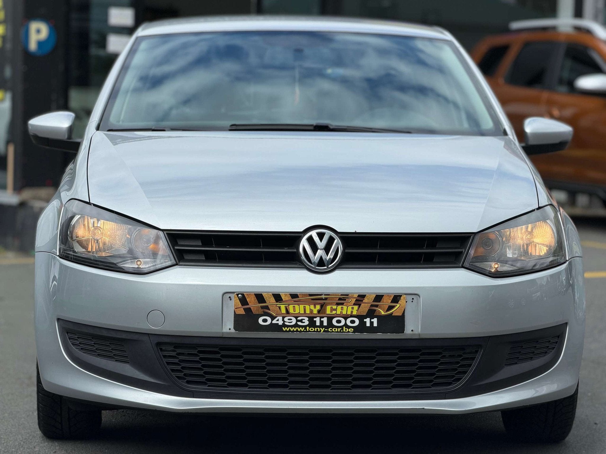 Volkswagen Polo 1.2i*CLIMA*NAVI*BT* Android Garantie, 12 Moi, Auto's, Euro 5, Stof, Gebruikt, Zwart