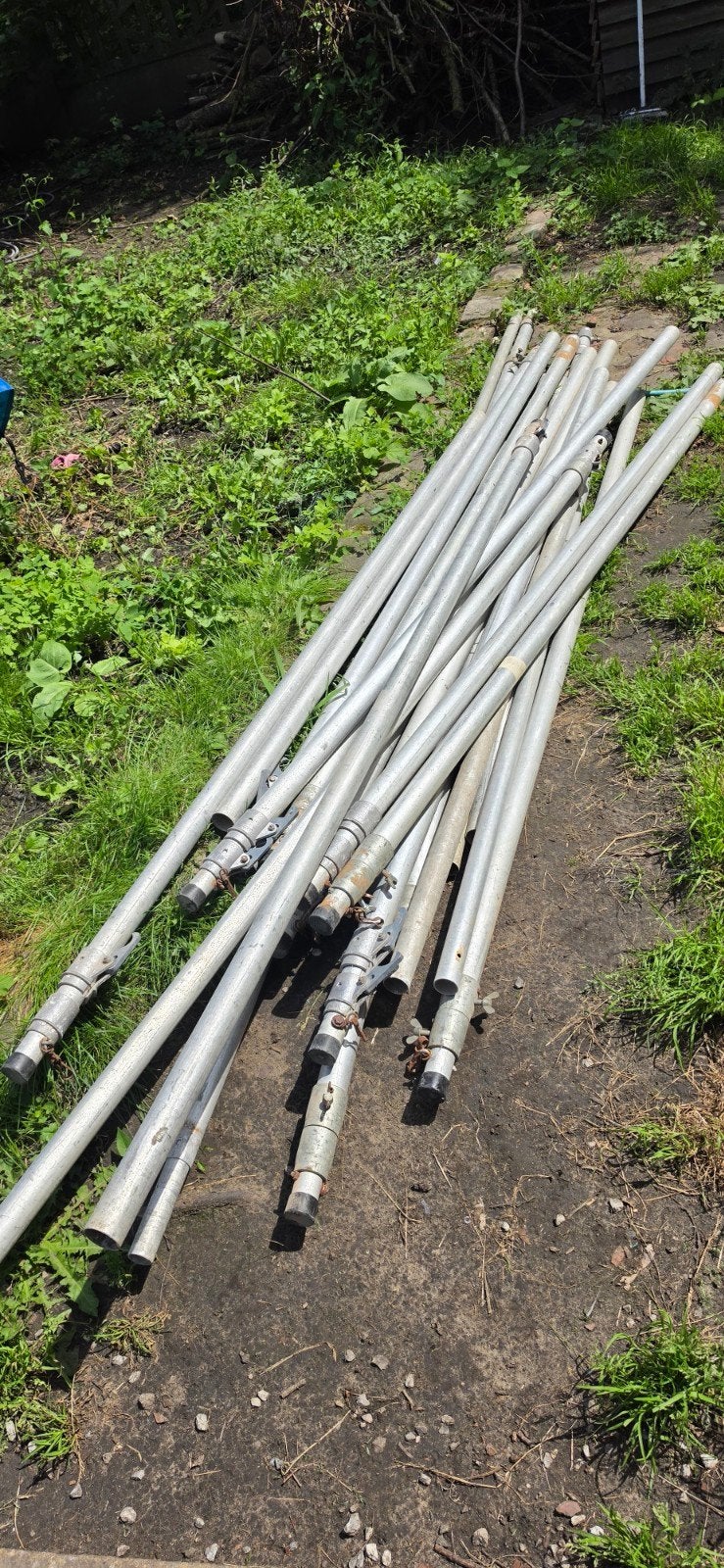 Mate aluminium 2,2 mètres replié et 6 mètres déplier, Aluminium