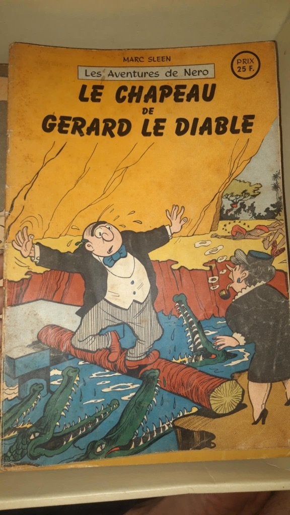 Marc Sleen Neron 1e franse uitgaves in 1e druk, Boeken, Stripverhalen, Meerdere stripboeken, Ophalen of Verzenden, Gelezen, Marc Sleen