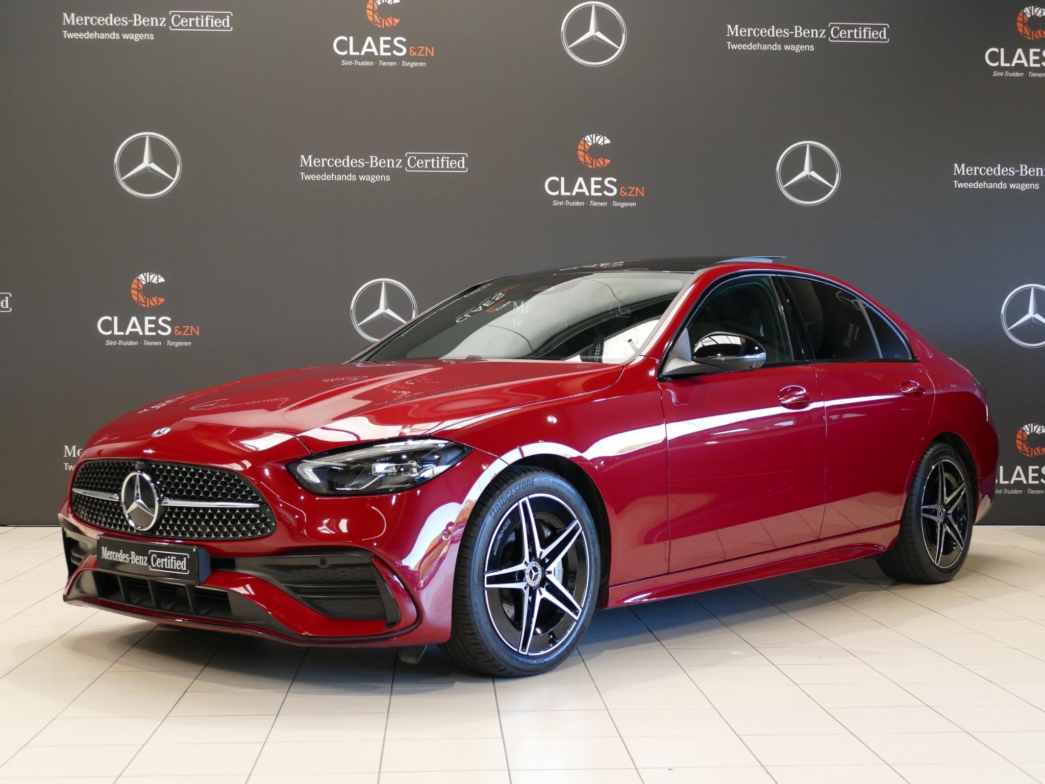 Mercedes-Benz C-Klasse Berline 180 Star Edition - DOS 8813, Autos, Rouge, Achat, 1800 kg, Entreprise