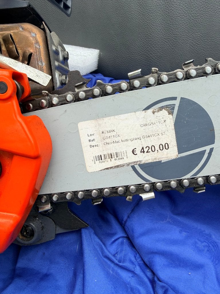 Boomzaag op benzine, Tuin en Terras, Ophalen, Nieuw, Boomzaag, Oleo mac
