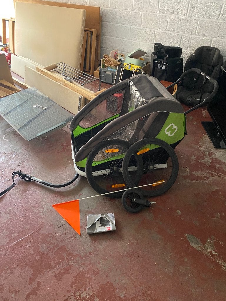 remorque vélo, 20 à 40 kg, Enlèvement, Utilisé, Remorque pour enfant