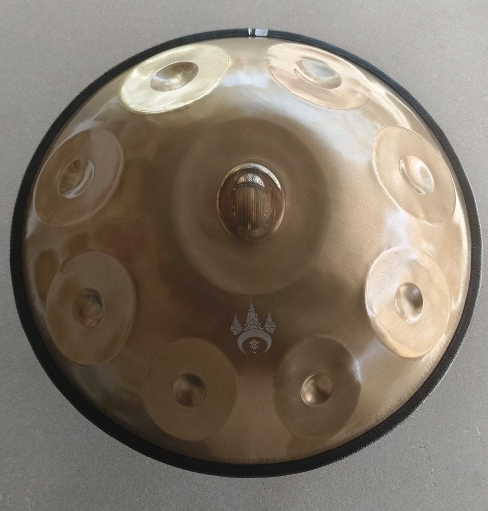Handpan D hijaz 440 hz Incl Hardcase 9 notes, Enlèvement ou Envoi, Neuf, Percussion mélodique