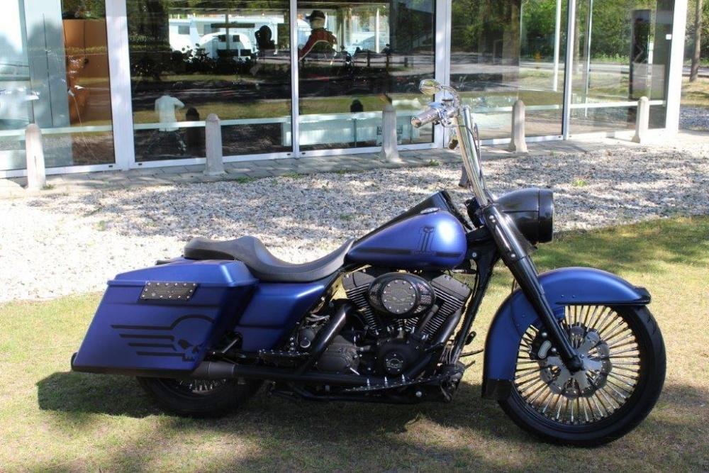HD Bagger op basis van RoadKing te koop, Motoren, 2 cilinders, Motorrijbewijs A, Gebruikt, Particulier