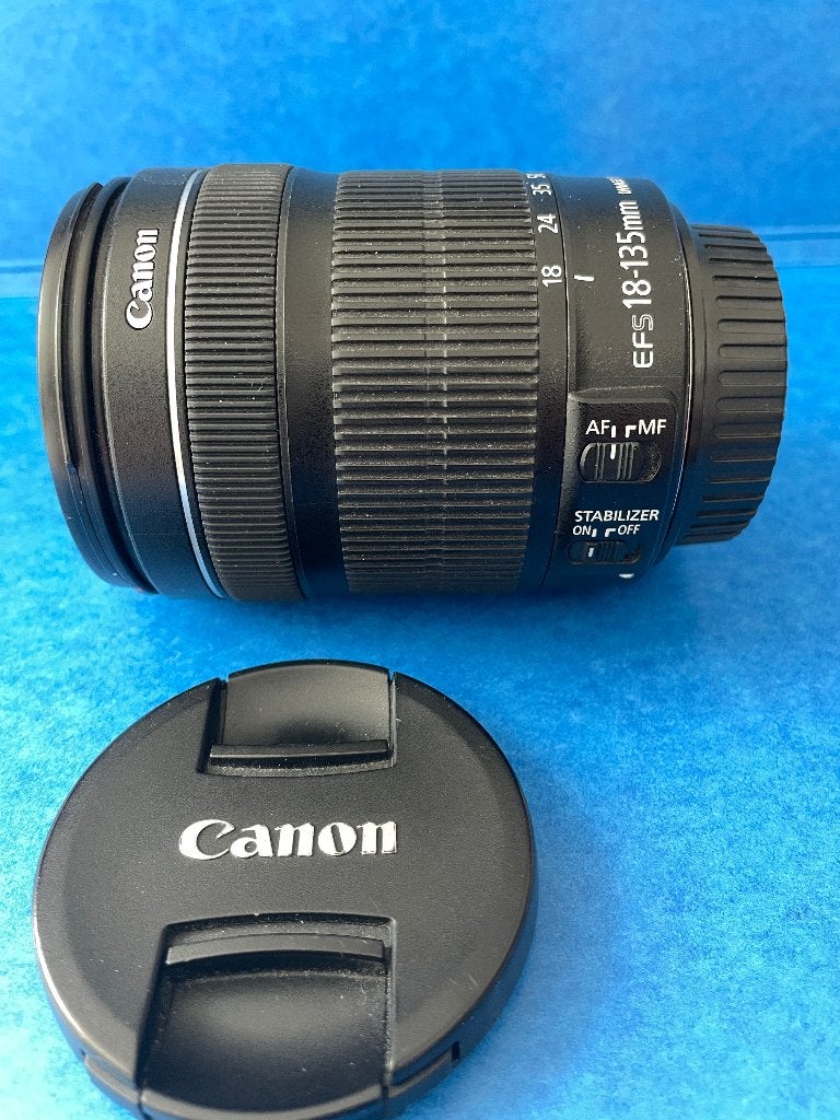 canon ef-s 18-135 lens, Audio, Tv en Foto, Foto | Lenzen en Objectieven, Canon, Zo goed als nieuw, 135 mm, Telelens
