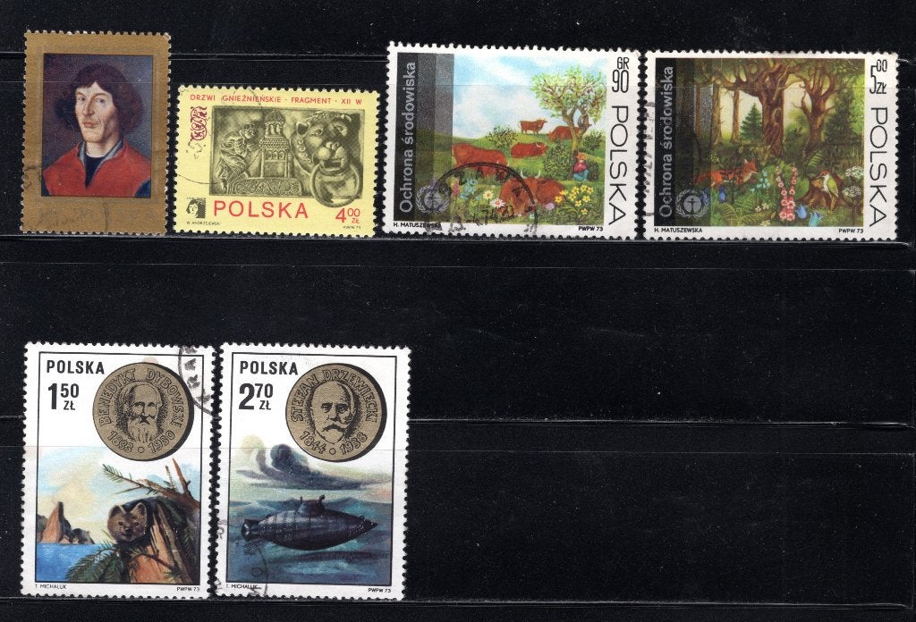 POLEN Lot 1973 gestempeld, Verzenden, Polen, Gestempeld