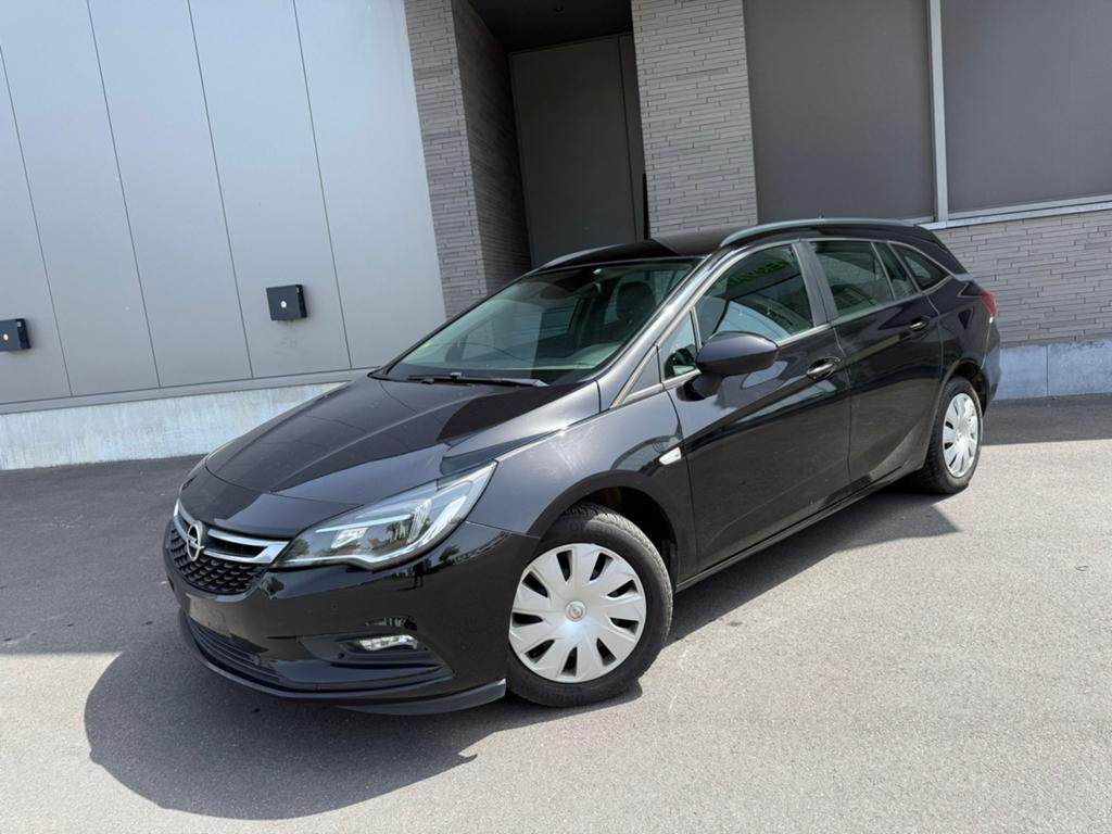 Opel Astra Sports Tourer+ 2019 | Boîte automatique | Euro 6, Autos, Opel, 100 kW, Achat, Entreprise, Noir